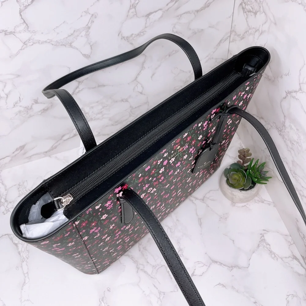 Kate Spade Schuyler Splendid Ditsy Medium Tote - Picture 5 of 7